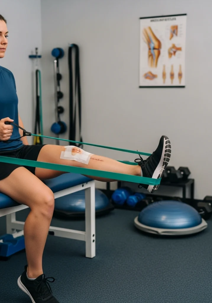 ЛФК після травми та шва меніска