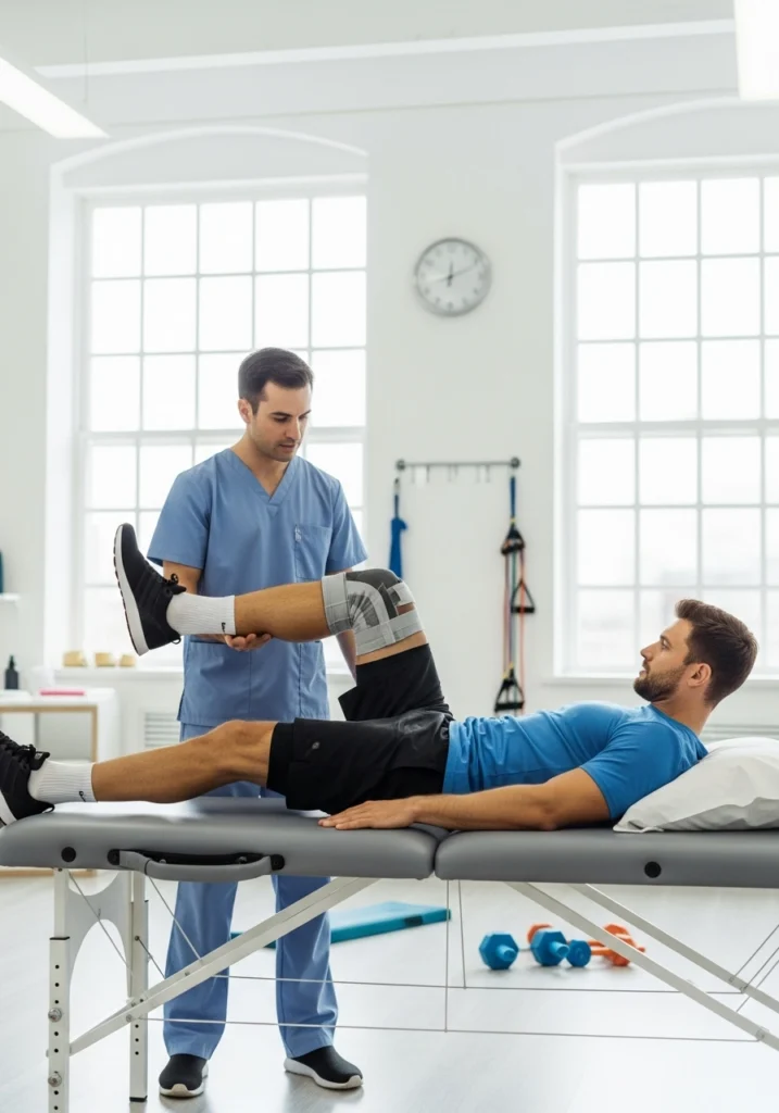 ЛФК для відновлення після операції на меніску